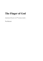The finger of God : anatomical practice in 17th century Leiden