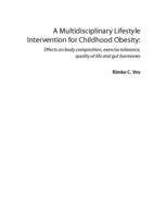 A multidisciplinary lifestyle intervention for childhood obesity : effects on body composition, exercise tolerance, quality of life and gut hormones
