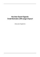 Nuclear export signals: small domains with large impact