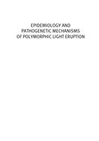 Epidemiology and pathogenetic mechanisms of polymorphic light eruption