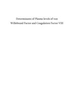 Determinants of plasma levels of von Willebrand factor and coagulation factor VIII