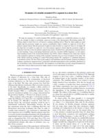 Dynamics of a double-stranded DNA segment in a shear flow