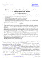 EVN observations of 6.7 GHz methanol maser polarization in massive star-forming regions. II. First statistical results
