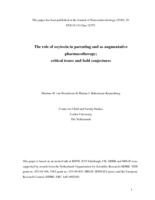 The role of oxytocin in parenting and as augmentative pharmacotherapy: Critical issues and bold conjectures