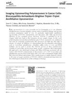 Imaging upconverting polymersomes in cancer cells: biocompatible anti-oxidants brighten triplet-triplet annihilation upconversion