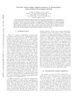 Flux-flow-induced giant magnetoresistance in all-amorphous superconductor-ferromagnet hybrids