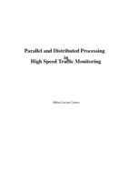 Parallel and distributed processing in high speed traffic monitoring