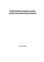 Multimodality imaging to guide cardiac interventional procedures