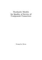 Stochastic models for quality of service of component connectors
