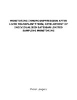 Monitoring immunosuppression after liver transplantation : development of individualized Bayesian limited sampling monitoring