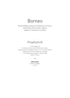 Borneo : a quantitative analysis of botanical richness, endemicity and floristic regions based on herbarium records