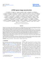 LOFAR sparse image reconstruction