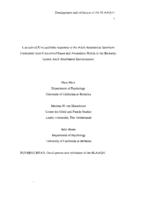 Unresolved/Unclassifiable responses to the Adult Attachment Interview: Predictable from Unresolved States and Anomalous Beliefs in the Berkeley-Leiden Adult Attachment Questionnaire