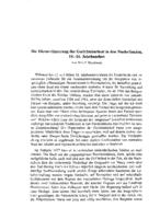 Die Hierarchisierung der Gerichtsbarkeit in den Niederlanden im 14.-16. Jahrhundert