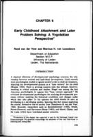 Early Childhood attachment and later problem solving: A Vygotskian perspective