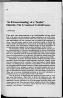 The ethnoarchaeology of a 'passive' ethnicity: The Arvanites of Central Greece.