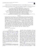 A Resolved Map of the Infrared Excess in a Lyman Break Galaxy at z = 3