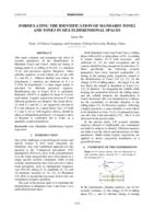 Formulating the Identification of Mandarin Tone2 and Tone3 in multi-dimensional spaces