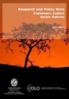 Customary Justice Sector Reform