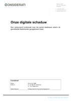 Onze digitale schaduw: een verkennend onderzoek naar het aantal databases waarin de gemiddelde Nederlander staat