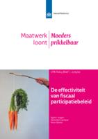 De effectiviteit van fiscaal participatiebeleid, CPB Policy Brief