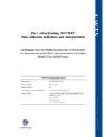 The Leiden Ranking 2011/2012: Data collection, indicators, and interpretation