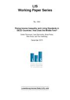 Rising Income Inequality and Living Standards in OECD Countries: How Does the Middle Fare?