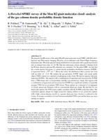 A Herschel-SPIRE survey of the Mon R2 giant molecular cloud: analysis of the gas column density probability density function