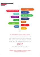 Doorlichting verkiezingsprogramma's 2017. De rechtsstaat, een quick scan: de partijprogramma's voor de verkiezingen 2017 rechtsstatelijk?