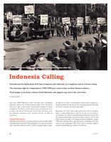 Indonesia calling