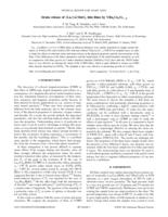 Strain release of (La,Ca)MnO3 thin films by Yba2Cu3O7-δ