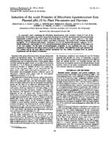 Induction of the nodA promoter Rhizobium leguminosarum Sym plasmid pRL1JI by plant flavanones and flavones