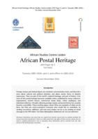 Tanzania 1885-1920s: part II: post offices in 1893-1914