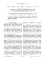 Charge carrier localization due to ferromagnetic clusters in concentrated AuFe alloys