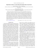 Magnetization rotation in a superconductor/ferromagnet bilayer ring structure