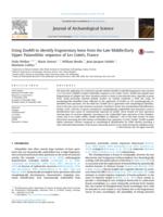 Using ZooMS to identify fragmentary bone from the late Middle/Early Upper Palaeolithic sequence of Les Cottes, France.