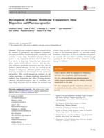 Development of human membrane transporters: drug disposition and pharmacogenetics