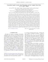 Generalized liquid crystals: giant fluctuations and the vestigial chiral order of I , O and T matter