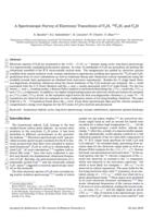 Spectroscopic Survey of Electronic Transitions of C6H,13C6H, and C6D