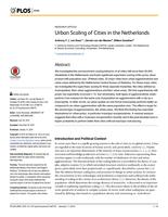 Urban Scaling of Cities in the Netherlands