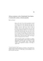 African mutinies in the Netherlands East Indies: a nineteenth-century colonial paradox
