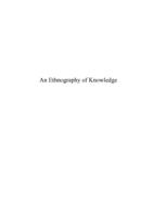 An ethnography of knowledge: the production of knowledge in Mupfurudzi resettlement scheme, Zimbabwe