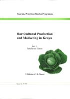 Horticultural production and marketing in Kenya: Part 3: Taita Taveta district
