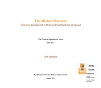 The richer harvest: economic development in Africa and Southeast Asia compared: the 'Tracking Development' study 2006-2011