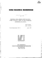 Traditional "social security systems" and socio-economic processes of change: the case of Swaziland: opportunities for research