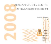 Annual report 2008 / African Studies Centre