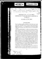 Regional economic integration in sub-Saharan Africa