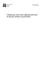 Financial sector liberalization in developing countries