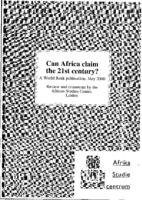 Can Africa claim the 21st century?' A World Bank publication, May 2000. Review and comments