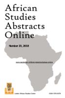 African Studies Abstracts Online: number 23, 2008